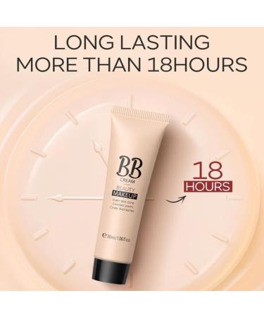 BB Cream Tinted Moisturiser Hydrating BB Cream Foundation Tinted Moisturiser Face Women Lightweight BB Cream Medium for Color Correcting Cover Blemishes (Natural) - Buy Online on GoSupps.com