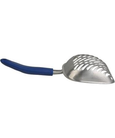 Large Metal Cat Litter Box Scoop Stainless Aluminum Alloys 13.8"*5.5"*1.8" (SkyBlue Handle) - Buy Online on GoSupps.com