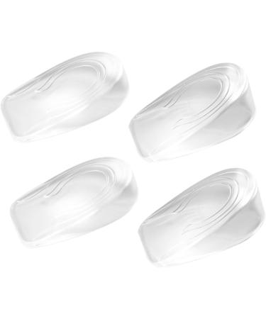 FOMIYES Height Increasing Insoles - 4 Pairs Invisible Gel Shoe Inserts for Men | Boost Comfort & Elevate Your Style - Buy Online on GoSupps.com