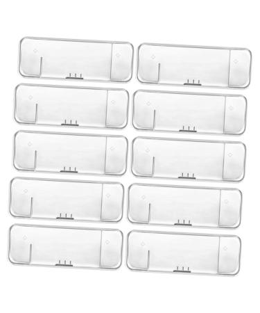 Minkissy Travel Razor Storage Box - 40 Stk Portable Shaver Bag Case for Safety Razor - Reusable Transparent Plastic 14.7x5.7cm - Ideal for International Shipping - Buy Online on GoSupps.com