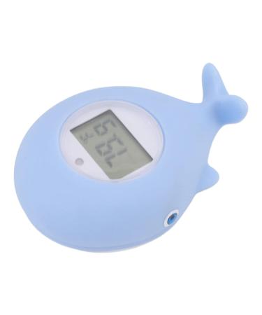 Whale Shaped Baby Bath Thermometer - Infant Safety Water Temperature Tester with Intelligent Timing Function - Buy Online on GoSupps.com