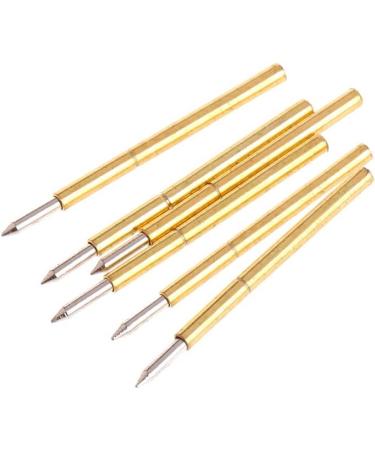BYUTFA 100 Pieces Spring Test Probe Pogo- Pin Tool P75-B1 Dia 1.02mm Length 15.85mm 100g for Conductive Test Tools Durable - Buy Online on GoSupps.com