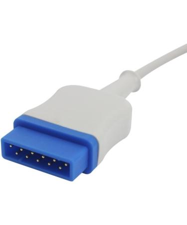 Sino-k Compatible GE Marquette Spo2 Sensor - Nellcor Technology 9.8ft 11 Pins Connector FDA/CE Approved - Buy Online on GoSupps.com