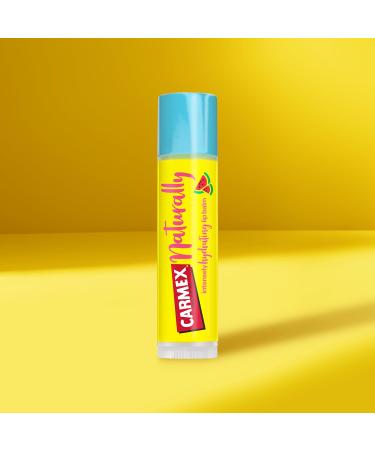 Carmex Naturally Stick Watermelon - Natural Lip Care for Smooth Lips | 4.25g (1 Pack) - Buy Online on GoSupps.com