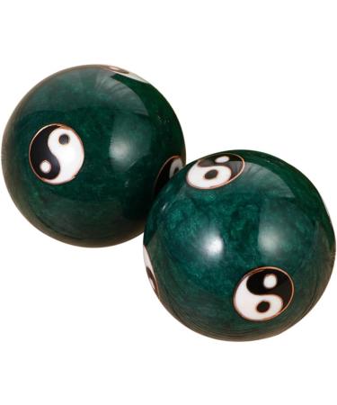 Frcolor Baoding Balls - 2 Pairs Gemstone Hand Massage Balls for Fitness & Relaxation | International Shipping - Buy Online on GoSupps.com