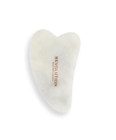 Revolution Skincare London  Jade Gua Sha  Massager for Face  Neck & Body  82g