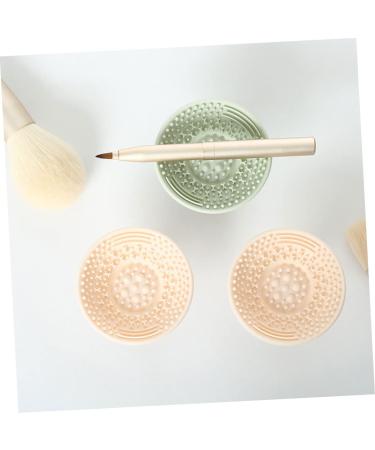 FRCOLOR 6 Pcs Silicone Makeup Brush Scrub Pad - Portable Cleaning Tool for Beauty Applicators & Brushes - Buy Online on GoSupps.com