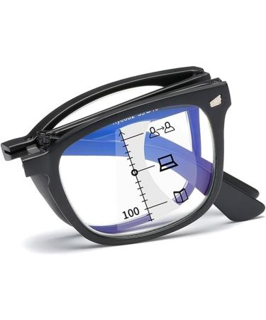 Buy Iynwbjts Collapsible Multifocus Anti-Blue Light Glasses for Women - Purple Frame Zoom Reading & Retro Design Size 3.00 - Buy Online on GoSupps.com