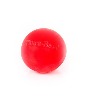 THERABAND 3lbs Hand Exerciser Firm Stress Ball for Working Out Hand Palm Finger & Wrist Muscles Therapy Aid for Fine & Gross Motor Skills Range of Motion Red Soft Soft Red