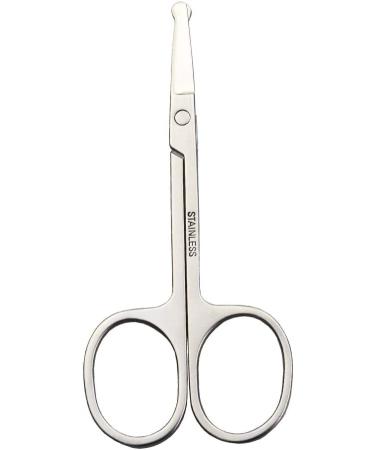 Motanar 3.5-Inch Stainless Steel Pet Grooming Scissors - Round-Tip for Nose, Ear, Face and Paw Hair - Buy Online on GoSupps.com