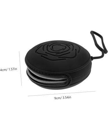 Outanaya Box for Menstrual Cups - Stylish Black Carrier & Storage for European & American Rose | 1 Piece - Buy Online on GoSupps.com