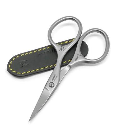 GERMANIKURE Professional Nail Cutter Scissors - FINOX Stainless Steel Manicure Tools in Leather Case - Ethically Made in Solingen Germany - 4704