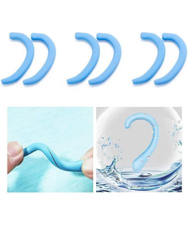 10pcs/Set Silicone Earcaps Ear Protector Caps Anti Slip Mask Ear Grips Hook Soft Mask Ears Retainers Extension Buckle Blue - Buy Online on GoSupps.com