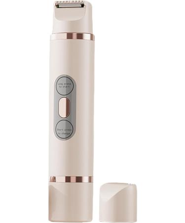 Rasoir lectrique Pour Femmes - pilateur Compact | Tondeuse Bikini Double T te Pour Jambes Visage Aisselles pilateur Miniature Beige - Buy Online on GoSupps.com