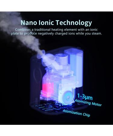 Qbkohphifm Nano Ionic Face Steamer Deep Clean Moisturizing Steaming Face Skin Care Hot Cold Sprayer Steamer Spa Sprayer Easy Install A - Buy Online on GoSupps.com