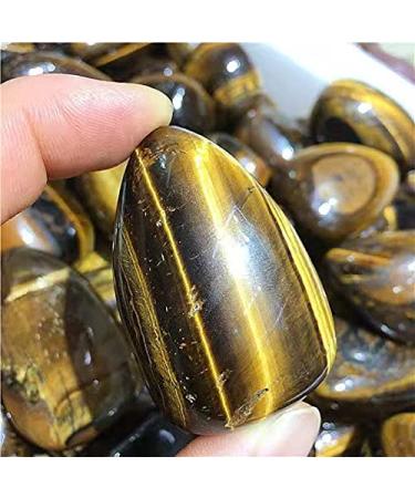 Natural Polished Crystals Tiger Eye Palm Stones for Home Decoration Stone Mineral Specimen