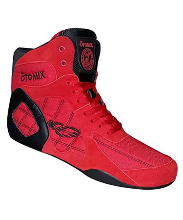 Otomix Men's Warrior Bodybuilding Boxing Weightlifting MMA Shoes 10.5 Red