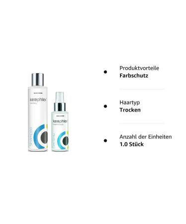 Keraplex Care Set: Revitalize Hair with Keraphlex Spray & Shampoo | 100ml + 200ml | At-Home Hair Care Solution - Buy Online on GoSupps.com