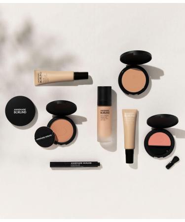 ANNEMARIE B RLIND NATURAL BEAUTY POwder Blush Coral Glow (5g) - With Marula Oil and Hyaluronic Acid for a Natural Glow and Lasting Care Vegan - Buy Online on GoSupps.com