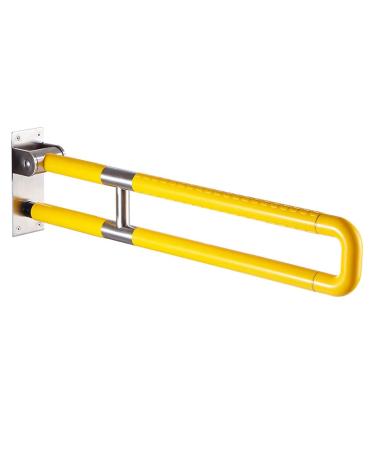 Bathroom Grab Bar Safety Support Rail Bathroom Toilet Handrails Folding Safety Railings for The Elderly and Disabled Slip-Free Accessibilit