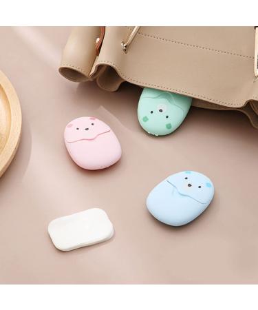 Sgqtqybk Paper Soap Sheets Mini Hand Soap 150 Sheets Disposable Portable Travel Paper 3 Boxes Disposable - Buy Online on GoSupps.com