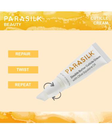 Parasilk Beauty Double Butter Cuticle Cream | Hydrate & Nourish Dry Cuticles with Superior Antioxidant Oils - Buy Online on GoSupps.com
