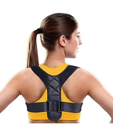 Posture Corrector for Women Men - YoYang Comfortable Posture Corrector Posture Brace Posture Support- Keep Posture Perfect to Prevent Kyphosis - Adjustable Upper Back Posture Corrector for Women Men