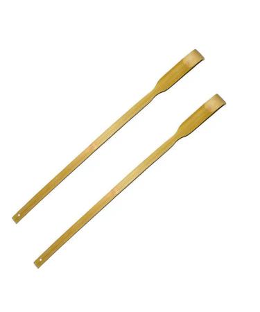 Back Scratcher, 2PCS Bamboo Back Scratcher, Back Scratcher for Men Women Adults 2pcs Yellow