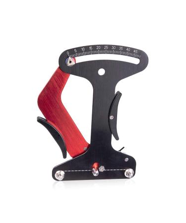Spoke Tension Meter, Aluminum Alloy Stable Accurate Measurement Reliable Indicator Wheel Bicycle Tool, Adjustable Repair Road Bike Indicator Meter Tensiometer black