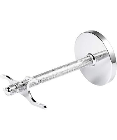 KONFA Razor Shaving Brush Holder - Premium Silver Men's Shaving Accessories & Safety Razor Holder for Optimal Grooming - Buy Online on GoSupps.com