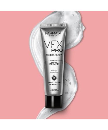 FARMASi VFX Pro Camera Ready Primer Makeup 0.85 fl.oz - Matte Formula for Smooth, Even Skin Tone & Long Lasting Coverage - Buy Online on GoSupps.com