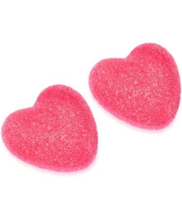 Red Sugar Coated Filled Jelly Hearts - 1KG Bag - Valentines Heart Shaped Sweets - Cake Decorating - Gluten Free - Buy Online on GoSupps.com