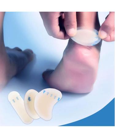 16ct Gel Blister Bandages - Water Resistant Hydrocolloid Adhesive for Foot Toe & Heel Blister Prevention & Recovery - Buy Online on GoSupps.com
