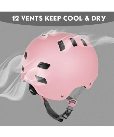 GROTTICO Toddler-Kids-Bike-Skate-Helmet for Boys Girls  Muti-Sport for Scooter Skateboard Helmet  Adjustable for 2-14 Years Older Children Matte Pink M (21.6-22.8inch/55-58cm) - Buy Online on GoSupps.com