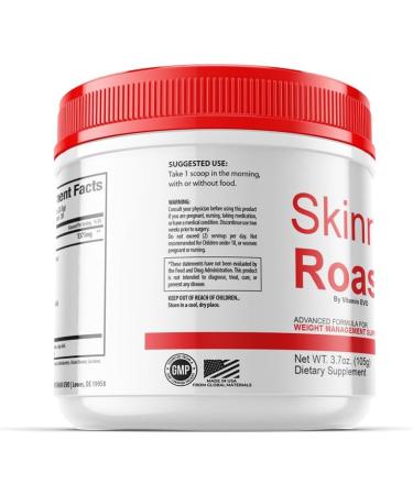 (3 PACK) Skinny Roast - Skinny Roast Powder Official SkinnyRoast Powder Premium Formula SkinnyRoast Organic Powder Skinny Roast Support Healthy Lifestyle - Natural Formula Reviews - 3 Month Supply - Buy Online on GoSupps.com
