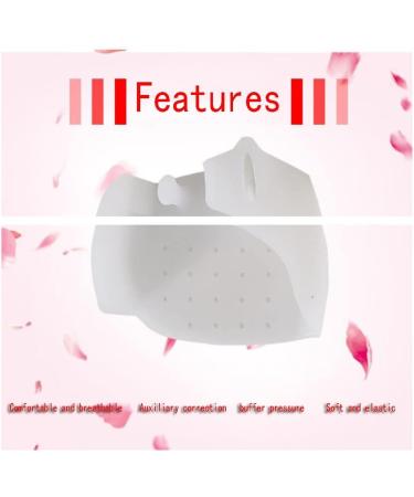 DEAVER Forefoot Pad Toe Splitter - Small Gel Toe Separators for Overlapping Toes (3 pairs) - Buy Online on GoSupps.com