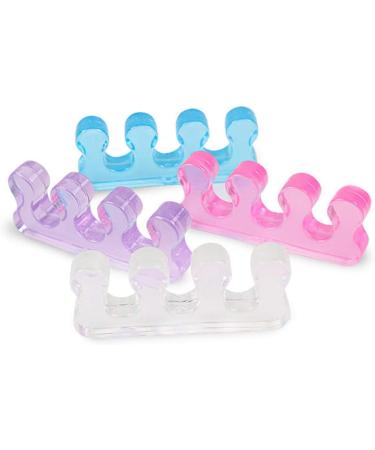 Bonvie.Shop Silicone Toe Separators - Pedicure Correction for Hallux Valgus | Ball Protection & Comfort | International Shipping - Buy Online on GoSupps.com