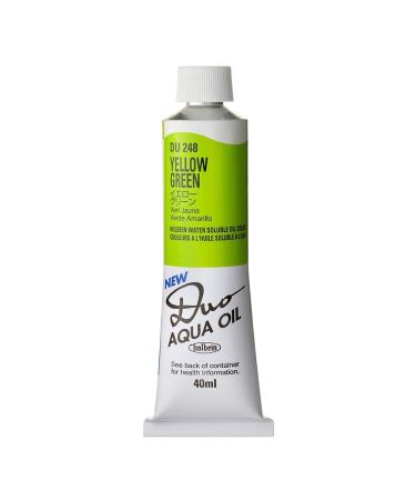 Holbein Duo Aqua Oil Yellow Green (A) 40ml