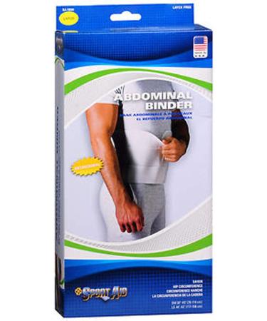 Scott Specialties Sport-Aid Abdominal Binder - SA1930 WHI LGEA - Large 1 Each / Each