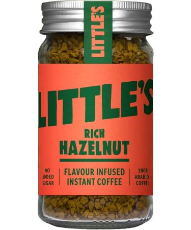 Little's Rich Hazelnut Brewed Instant Coffee 50g (Pack of 12) - Buy Online on GoSupps.com