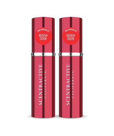 CA Perfume Impression of E. Arden Redish Door For Women Replica Version Fragrance Dupes Concentrated Long Lasting Eau de Parfum Spray Refillable Atomizer Bottle 0.17 Fl Oz/5ml-X2 E. ARDEN REDISH DOOR IMPRESSION 0.34 Fl Oz (Pack of 1)