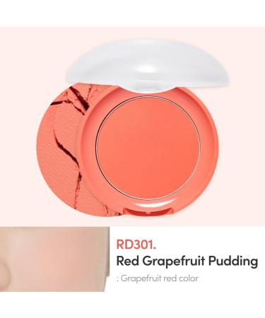 ETUDE Lovely Cookie Blusher 4g (#RD301 Red Grapefruit Pudding Pack of 1) #Rd301 Red Grapefruit Pudding 4 g (Pack of 1) - Buy Online on GoSupps.com