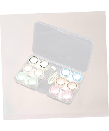 Buy SOLUSTRE 6pcs Contact Lens Case - Invisible Lens Holder & Container for Safe Storage - International Shipping Available - Buy Online on GoSupps.com