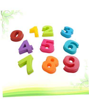 Alipis 10pcs Silicone Molds Silicone Baking Mold Number Molds Number Fondant Mold 10 Piece Set Fudge - Buy Online on GoSupps.com