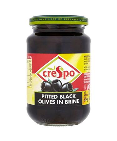 Crespo Pitted Black Olives 354g