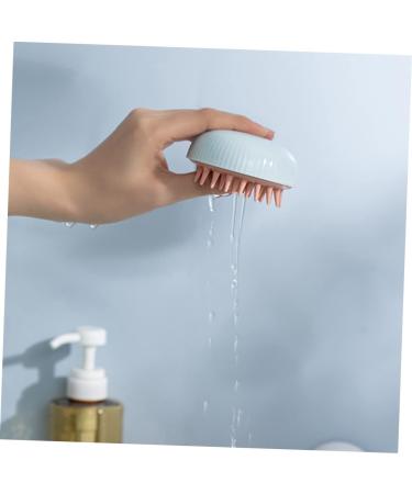 Tovinanna 3-in-1 Shampoo Brush - Scalp Massager & Skin Peeling Tool for Kids - Clean Hairbrush & Head Massage Device - Buy Online on GoSupps.com