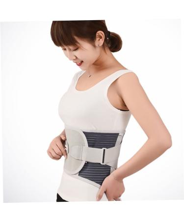 Waist Support Belt for Men & Women | Heated Gym Trainer & Pain Relief | Charcoal Fibre | 120x30cm - Buy Online on GoSupps.com