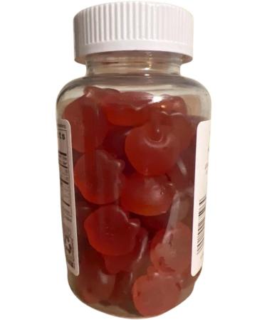 Apple Cider Vinegar Gummies 500mg 60 Count Gluten Free - Buy Online on GoSupps.com