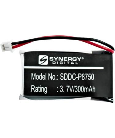 Synergy Digital Dog Collar Batteries - Rechargeable 3.7V 300mAh for Educator ET-300 - Replacement for BL-100 - Pack of 2 - Buy Online on GoSupps.com