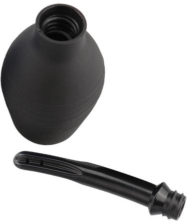 Anal Douche Enema Bulb - Effective Vaginal & Colon Cleaner for Detox & Constipation Relief - 10.4 oz Black | International Shipping Available - Buy Online on GoSupps.com